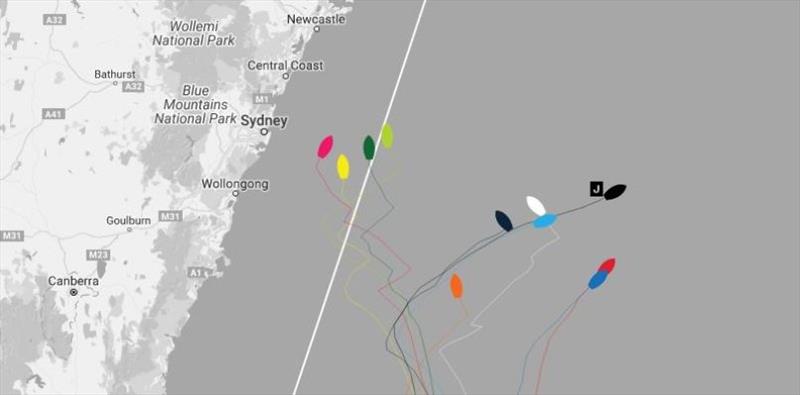 Day 4 Race 6 - Current positions - Clipper Round the World Yacht Race photo copyright Clipper Race taken at 