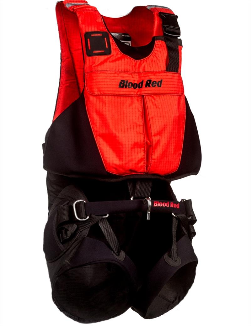Buoyancy harness quarter front photo copyright Blood Red Clothing taken at 
