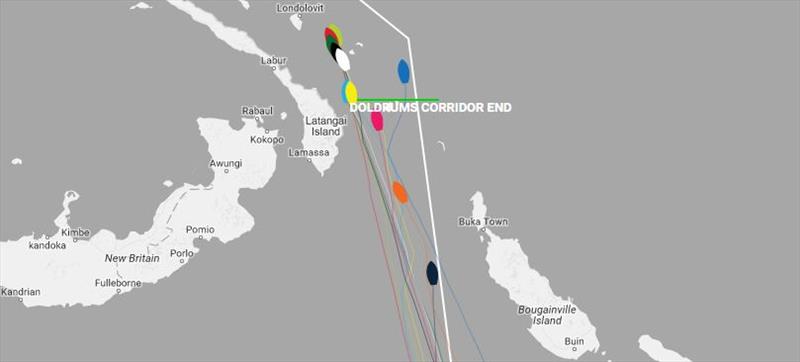 Current positions – Clipper Round the World Yacht Race 7: The Forever Tropical Paradise Race, Day 5 photo copyright Clipper Race taken at 