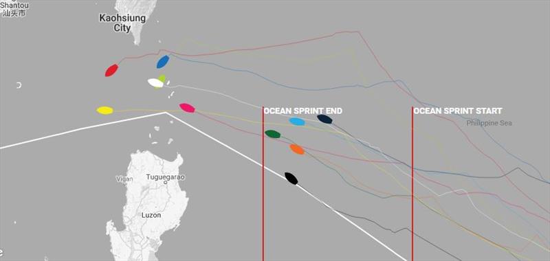 Current positions – Clipper Round the World Yacht Race 7: The Forever Tropical Paradise Race, Day 19 photo copyright Clipper Race taken at 