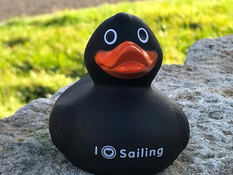 And we reveal the 2018 ilovesailing duck! photo copyright RYA taken at Royal Yachting Association