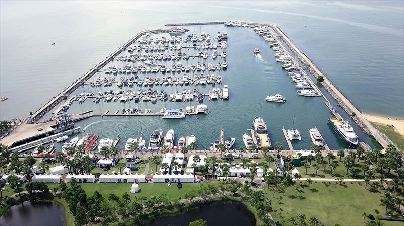 Ocean Marina Yacht Club – free berthing for participants during the regatta and centre of the social scene. - photo © Duncan Worthington