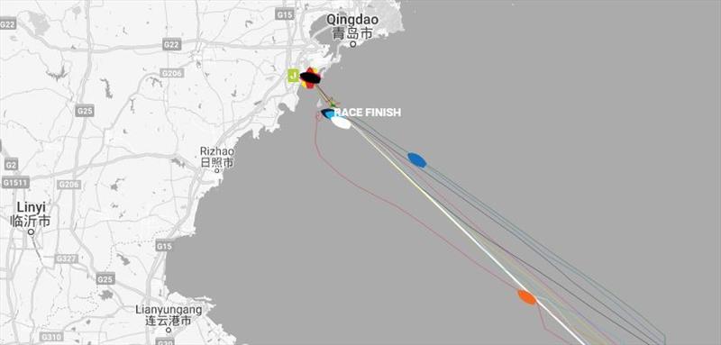 Current positions – Clipper Round the World Yacht Race 8: The Sailing City Qingdao Cup, Day 11 photo copyright Clipper Race taken at 