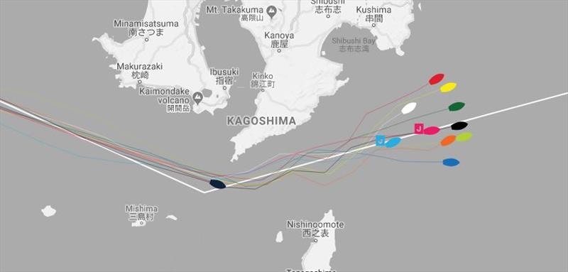 Current positions – Clipper Round the World Yacht Race 9: The Race to the Emerald City, Day 6 photo copyright Clipper Race taken at 