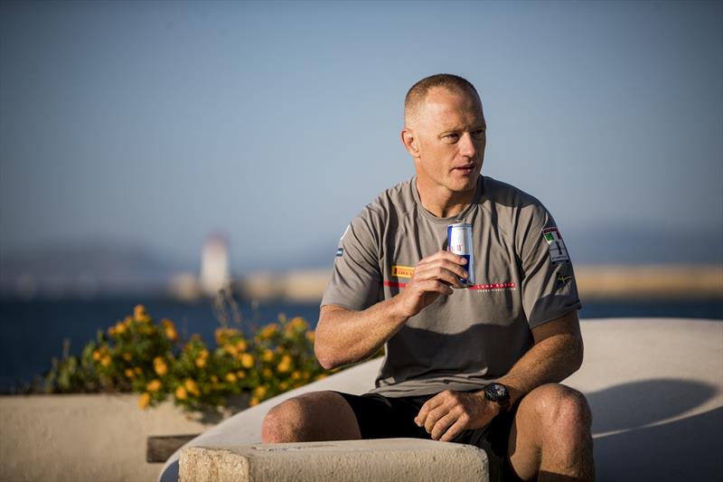 Jimmy Spithill of Australia and Luna Rossa Challenge poses for a portrait in Cagliari, Italy photo copyright Samo Vidic for Red Bull Content Pool taken at 