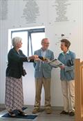 The Princess Royal, President of the Royal Yachting Association, opens the new clubhouse for Flushing Sailing Club © FSC
