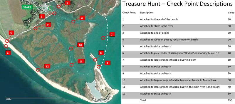 Keyhaven 'Treasure Hunt' photo copyright KYC taken at Keyhaven Yacht Club