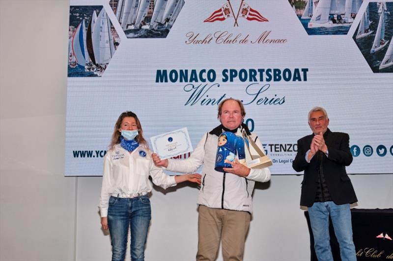 Prizegiving - Monaco Sportsboat Winter Series Act 3 - Tenzor International Cup photo copyright Martin Messmer taken at Yacht Club de Monaco