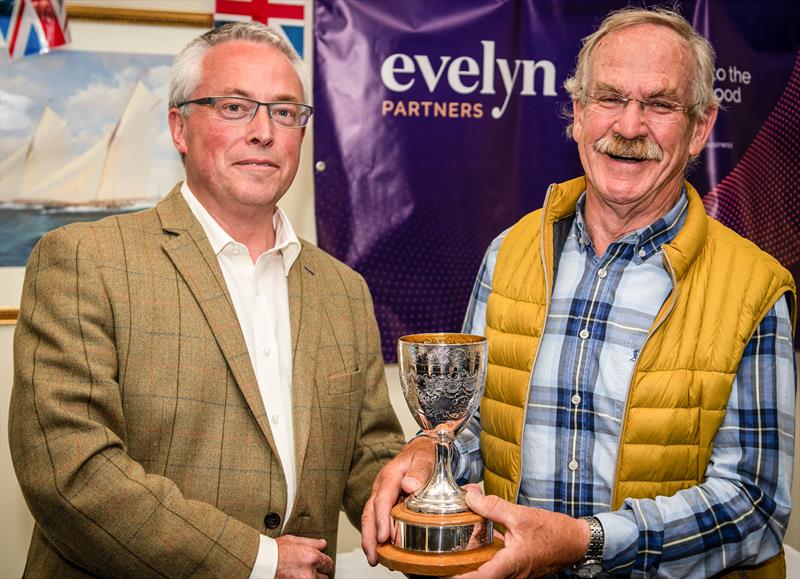 Mike Wigmore, overall winner at Cowes Classics Week 2022 photo copyright Tim Jeffreys Photography taken at Royal London Yacht Club