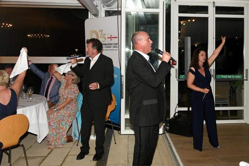 Three professional opera singers entertained the fleet photo copyright Rick and James Tomlinson taken at Royal Yacht Squadron