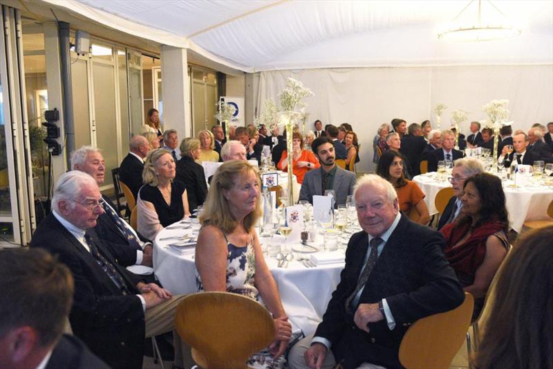 Just some of the many past Edinburgh Cup Champions present at the75th Edinburgh Cup Gala Dinner photo copyright Rick and James Tomlinson taken at Royal Yacht Squadron