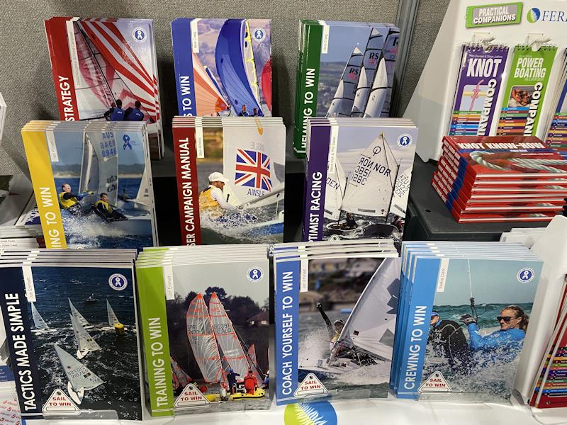 Racing books have all been updated - at the RYA Dinghy & Watersports Show 2024 - photo © Magnus Smith
