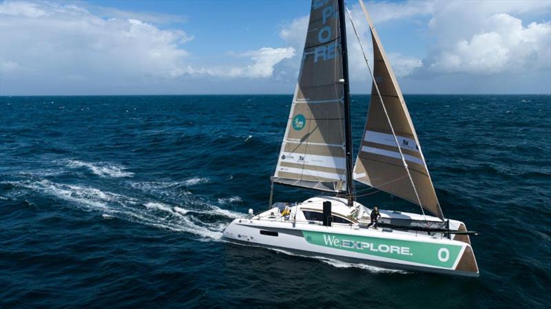 Roland Jourdain will be racing the customised Outremer 59 We Explore in Saturday's Rolex Fastnet Race photo copyright Royal Ocean Racing Club taken at Royal Ocean Racing Club and featuring the MOCRA class