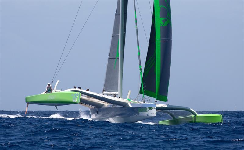 Lloyd Thornburg's American MOD 70, Phaedo3, has been smashing world records since being launched last year photo copyright Team Phaedo taken at Royal Malta Yacht Club and featuring the MOD70 class
