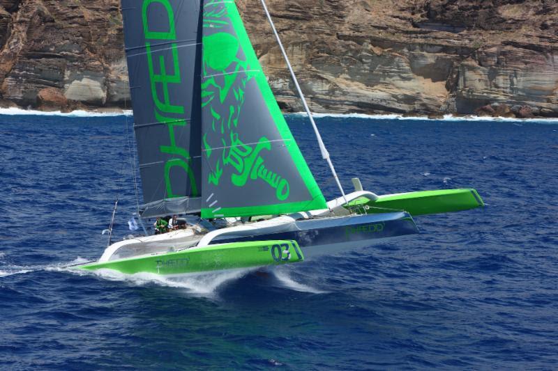 Multiple record holder, Lloyd Thornburg's MOD70, Phaedo3 set the multihull benchmark in the RORC Caribbean 600 earlier this year