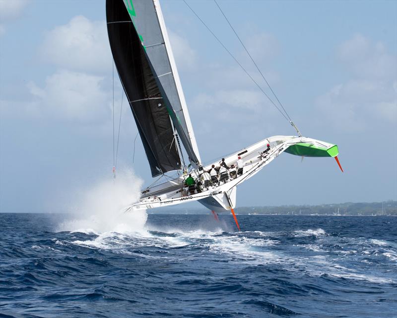 Phaedo3 during the Mount Gay Round Barbados Race - photo © Peter Marshall / MGRBR