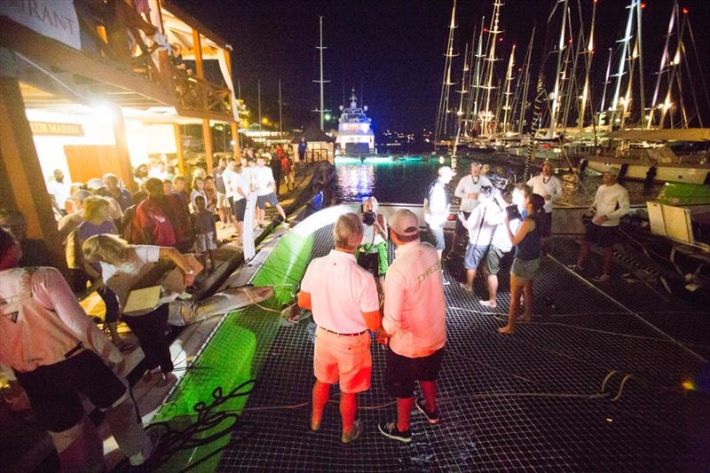 Phaedo3 smashes the RORC Caribbean 600 record with a time of 31 hours, 59 minutes, 4 seconds photo copyright Rachel Fallon-Langdon taken at Antigua Yacht Club and featuring the MOD70 class