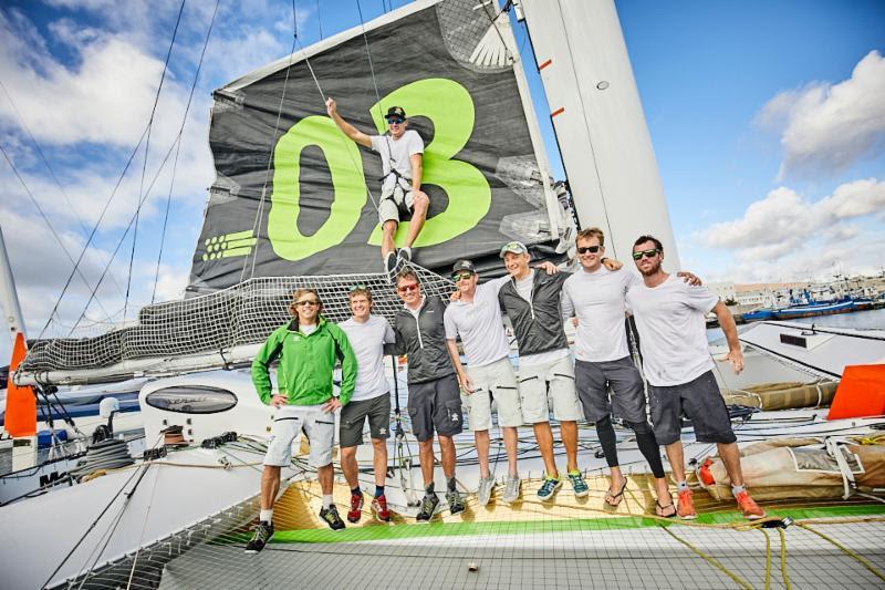 Lloyd Thornburg's MOD70 Phaedo3, skippered by Brian Thompson leads the Multihull Class by good margin on day 4 of the RORC Transatlantic Race photo copyright RORC / JamesMitchell taken at Royal Ocean Racing Club and featuring the MOD70 class
