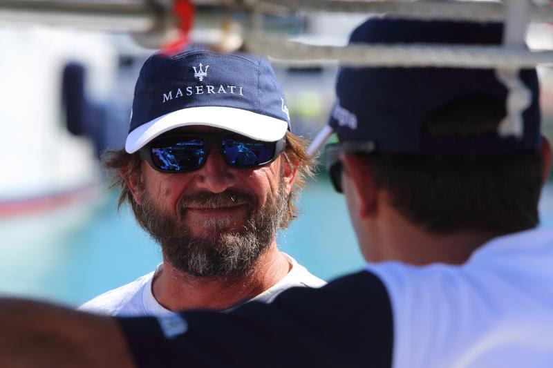 Giovanni Soldini after the RORC Caribbean 600 photo copyright RORC / Tim Wright taken at Antigua Yacht Club and featuring the MOD70 class