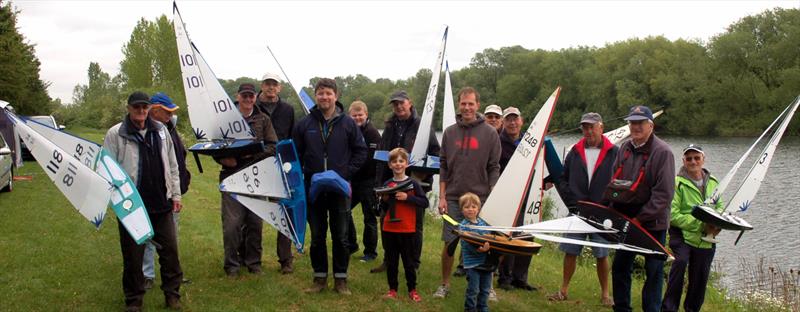 36` Nationals at Abbey Meads photo copyright Roger Stollery taken at Guildford Model Yacht Club and featuring the Model Yachting class