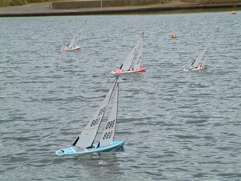 Inaugural Dragon Flight 95 race day at Fleetwood photo copyright Tony Wilson taken at Fleetwood Model Yacht Club and featuring the Model Yachting class
