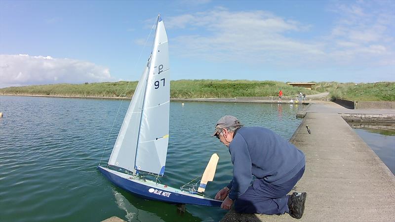 Vane 'A' Bradford Cup at Fleetwood photo copyright Tony Wilson taken at Fleetwood Model Yacht Club and featuring the Model Yachting class