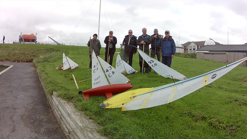 Vane sailing Beesley Cup at Fleetwood photo copyright Tony Wilson taken at Fleetwood Model Yacht Club and featuring the Model Yachting class