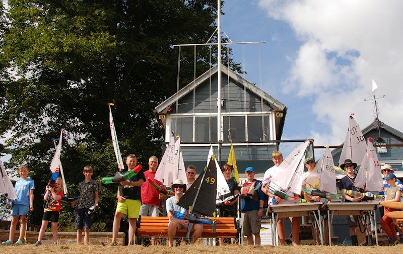 2022 BOTTLE boat Championship at Waldringfield photo copyright Roger Stollery taken at Waldringfield Sailing Club and featuring the Model Yachting class