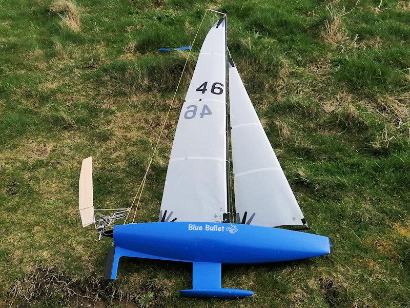 Blue Bullet - Vane 36R Topham Cup at Fleetwood photo copyright Ton Wilson taken at Fleetwood Model Yacht Club and featuring the Model Yachting class