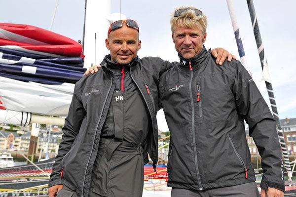 Erwan Le Roux & Yann Elies ahead of the Transat Jacques Vabre photo copyright Pierrick Contin / www.pierrickcontin.fr taken at  and featuring the Multi 50 class