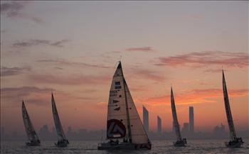 EFG Bank Sailing Arabia - The Tour Abu Dhabi In-Port races