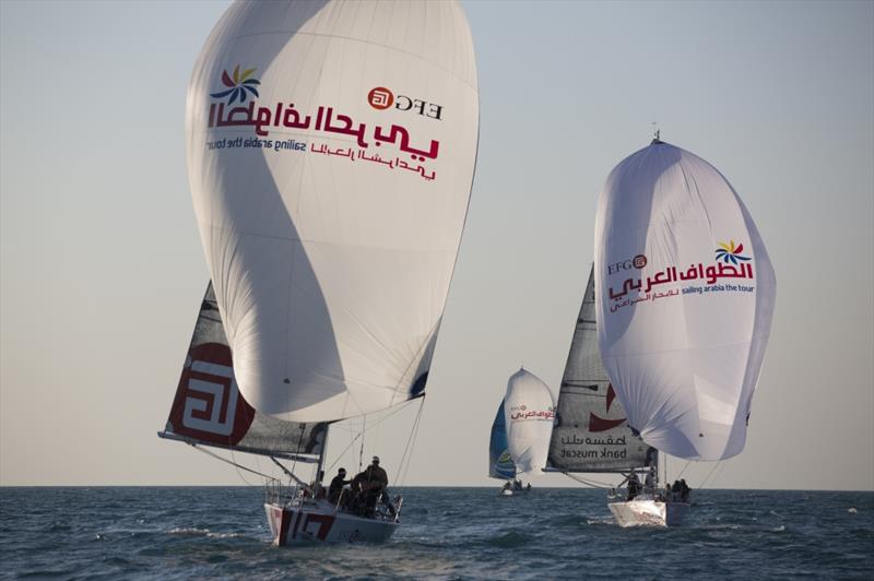 EFG Sailing Arabia - The Tour 2014 Qatar to Abu Dhabi Offshore Leg photo copyright Lloyd Images taken at Abu Dhabi Sailing & Yacht Club and featuring the Farr 30 class