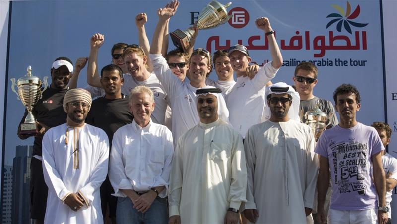 EFG Sailing Arabia - The Tour 2014 Abu Dhabi in-port racing - photo © Lloyd Images
