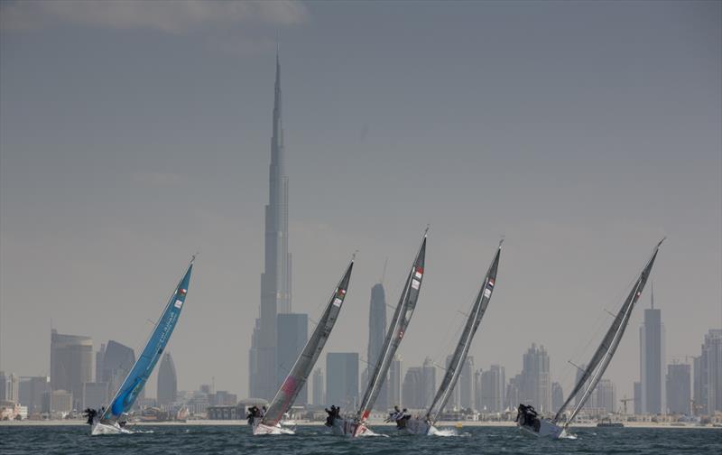 EFG Sailing Arabia - The Tour 2014 leg 4 from Dubai to Ras Al Khaimah photo copyright Lloyd Images taken at  and featuring the Farr 30 class