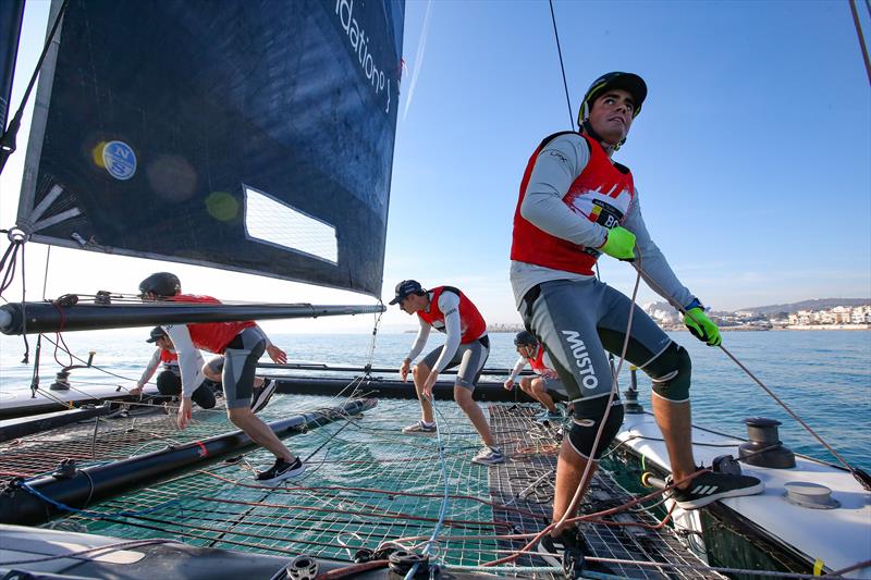 Onboard Sail Team BCN photo copyright Sail Team BCN / Jorge Andreu taken at  and featuring the  class