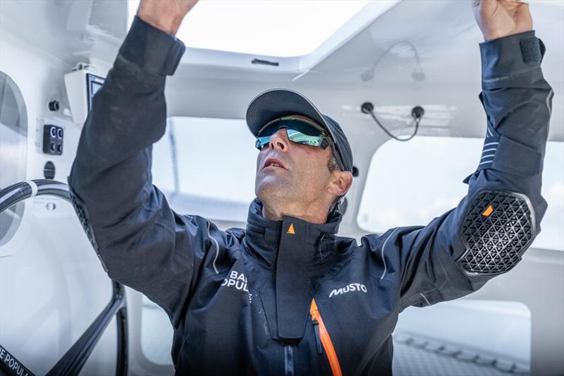 Musto Ambassador Armel Le Clea'ch wears MPX Impact photo copyright Musto taken at  and featuring the  class