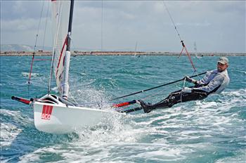 Bruce Keen wins the ACO Musto Skiff worlds in Weymouth