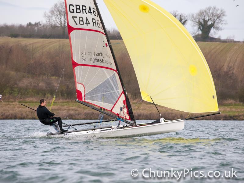 Ben Schooling winner of the asymmetric fleet (Musto Skiff) at the Steve Nicholson Trophy - photo © Anthony York / www.chunkypics.co.uk