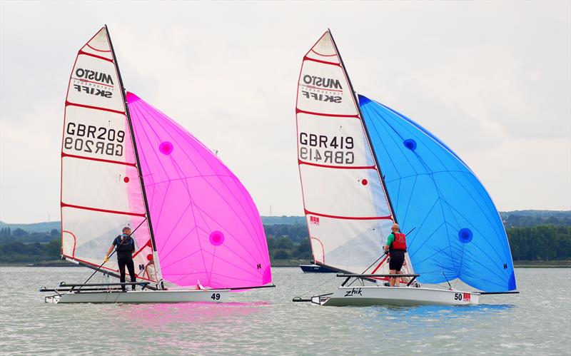 Medway Dinghy Regatta 2017 photo copyright Nick Champion / www.championmarinephotography.co.uk taken at Wilsonian Sailing Club and featuring the Musto Skiff class