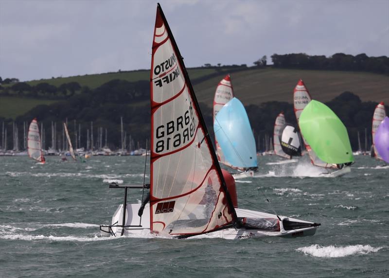 2023 Noble Marine UK Musto Skiff Nationals at Restronguet Day 2 photo copyright Ian Symonds taken at Restronguet Sailing Club and featuring the Musto Skiff class