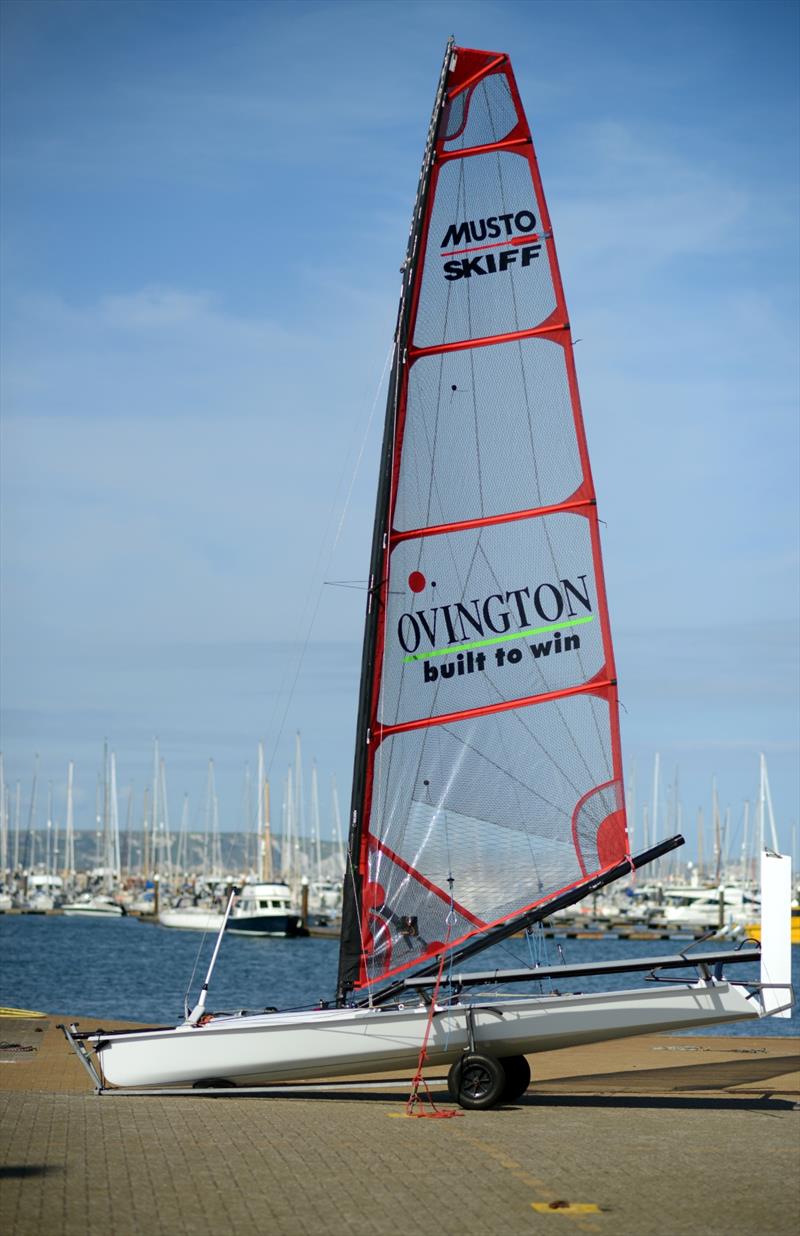 Small mainsail photo copyright Richard Bowers taken at  and featuring the Musto Skiff class