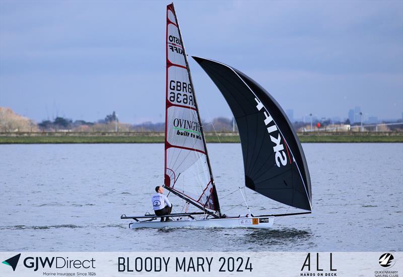 GJW Direct 48th Bloody Mary photo copyright Mark Jardine taken at Queen Mary Sailing Club and featuring the Musto Skiff class