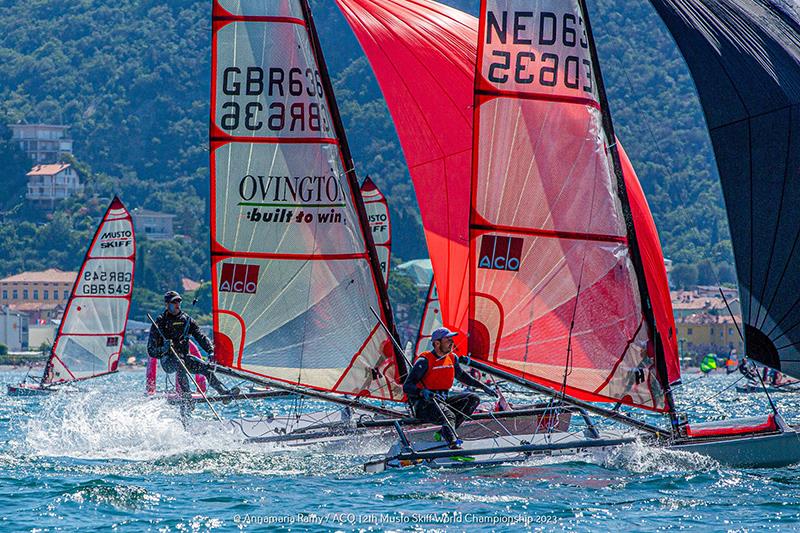Musto racing - 2023 Worlds photo copyright Annamaria Ramy taken at  and featuring the Musto Skiff class