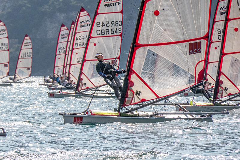 Danny Boatman - 2023 Worlds photo copyright Emilio Santinelli taken at  and featuring the Musto Skiff class