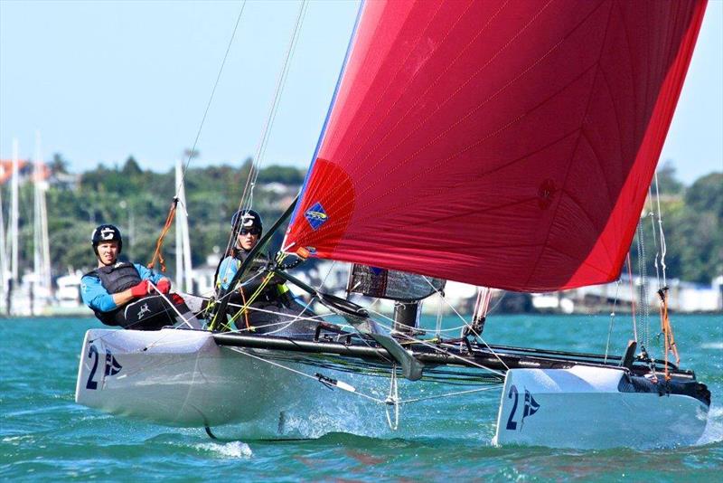 Nacra 20's  will be used for the inaugural Foiling Match racing Championship in mid-January 2020 photo copyright Royal New Zealand Yacht Squadron taken at Royal New Zealand Yacht Squadron and featuring the Nacra class
