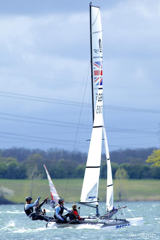 Try A Youth Boat Day at Grafham photo copyright Iain Philpott taken at Grafham Water Sailing Club and featuring the Nacra 15 class