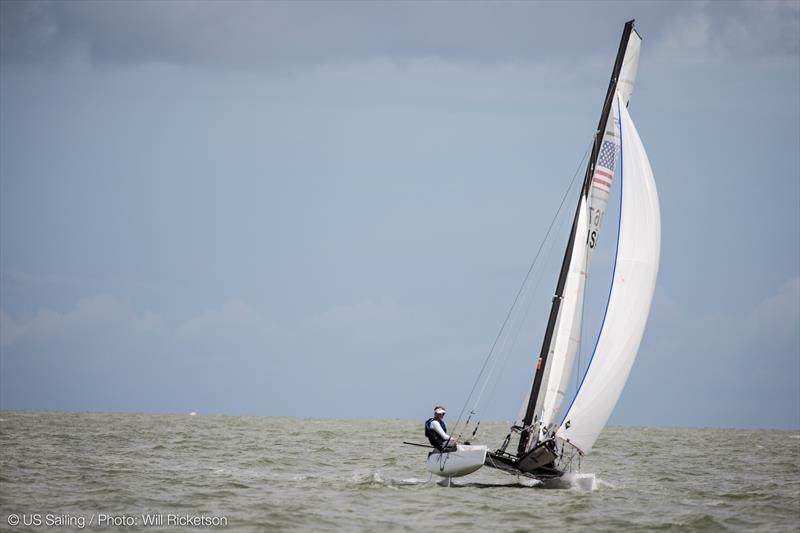 U.S. Youth Sailing Championship photo copyright US Sailing / Will Ricketson taken at Corpus Christi Yacht Club and featuring the Nacra 15 class