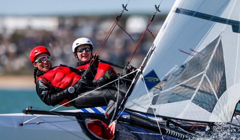 British team selected for the 2023 Youth Sailing World Championships photo copyright British Youth Sailing taken at  and featuring the Nacra 15 class
