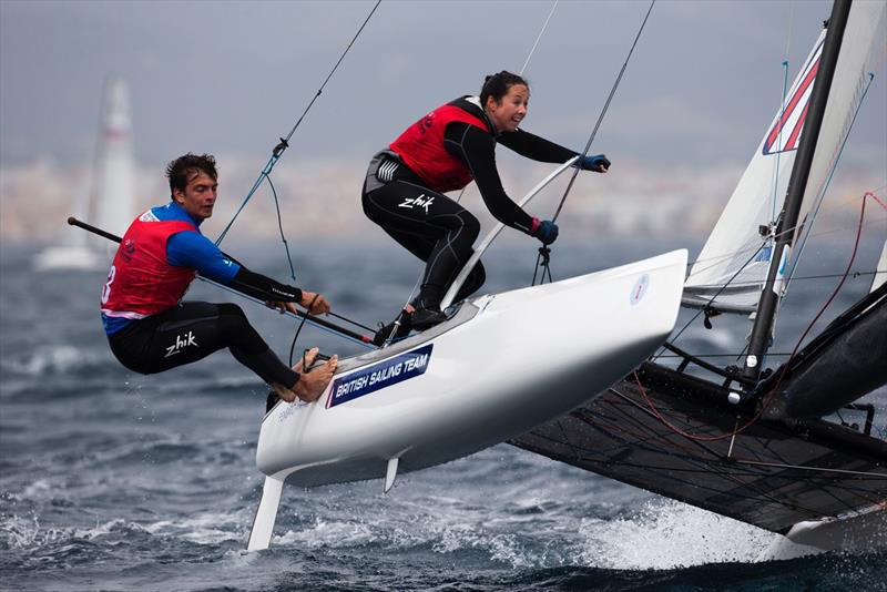 ISAF Sailing World Cup Mallorca day 3 photo copyright Richard Langdon / www.oceanimages.co.uk taken at  and featuring the Nacra 17 class