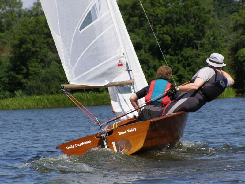 23 entries for the Classic and Vintage Dinghy Association open at Frensham photo copyright Karen Collyer taken at Frensham Pond Sailing Club and featuring the National 12 class